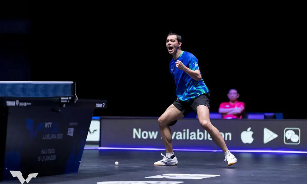 Imagem do post Hugo Calderano perde final e fica com vice em Ljubljana