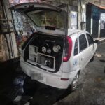 PM apreende paredões e leva veículos para pátio em Salvador