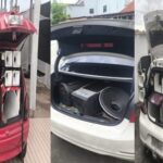 PM apreende carros com paredão durante festa em Valéria