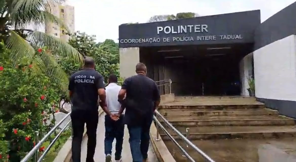 FICCO Bahia captura homicida foragido em Cajazeiras