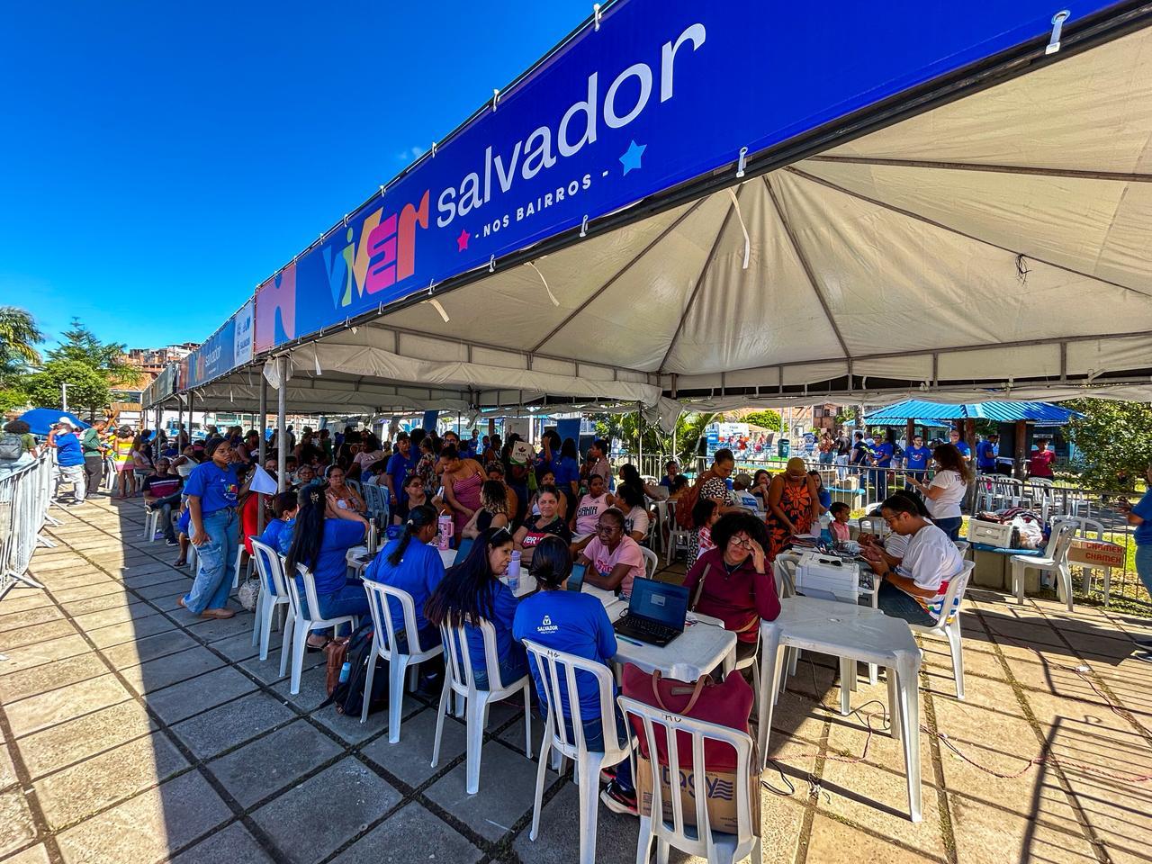 Imagem do post Viver Salvador nos Bairros ultrapassa 3 mil atendimentos e chega a Boa Vista de São Caetano