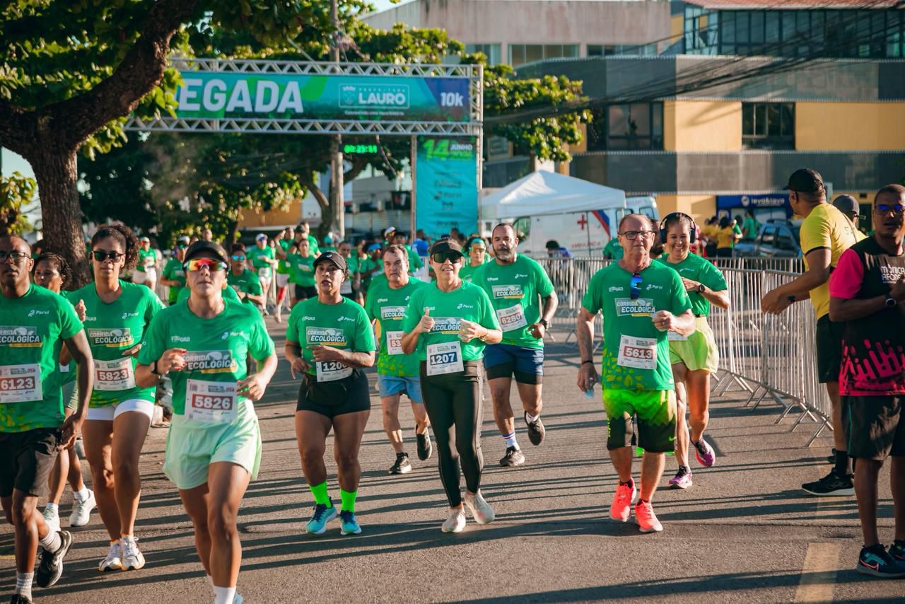Corrida Ecológica reúne 3 mil participantes em Lauro de Freitas