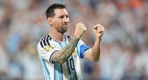 Imagem do post Messi faz história, Argentina vence e avança na Copa