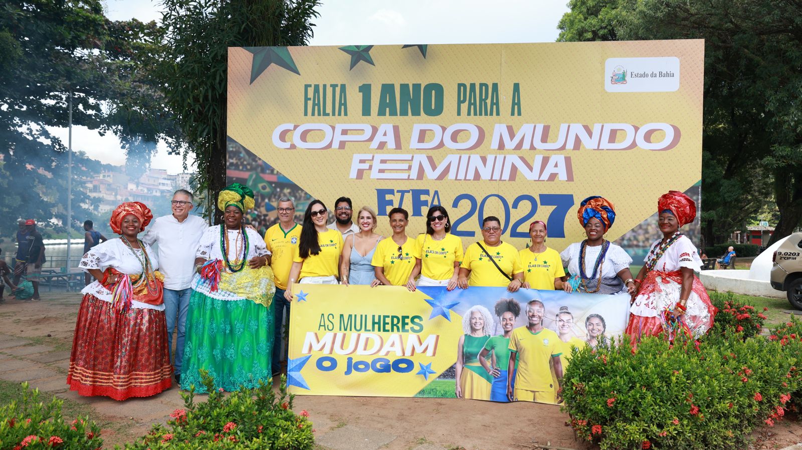Bahia inicia contagem regressiva para a Copa Feminina 2027