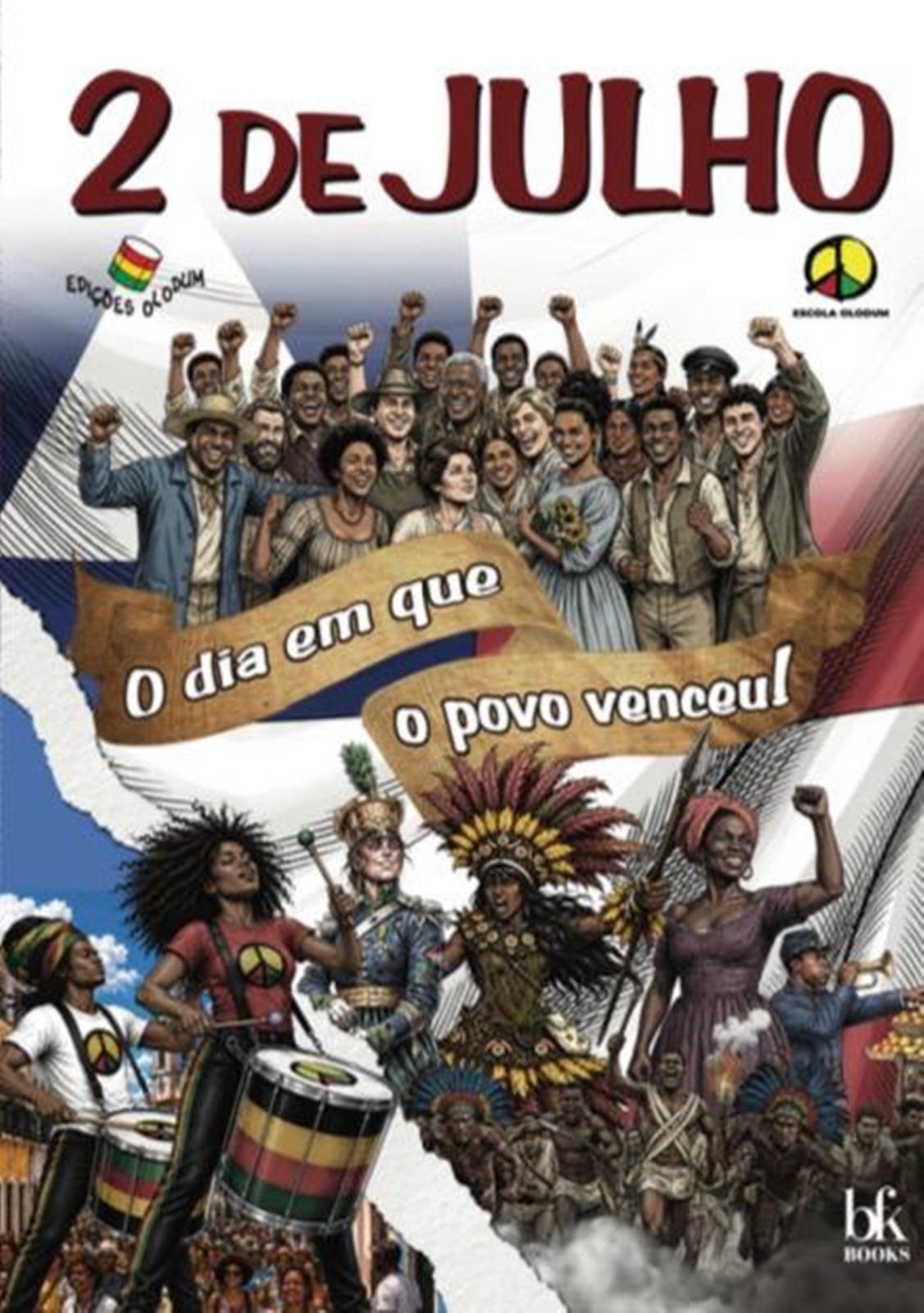 Imagem do post Olodum lança HQ sobre a Independência da Bahia no Pelourinho