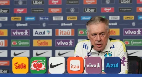 Imagem do post Ancelotti prepara mudanças no Brasil para duelo contra o Egito