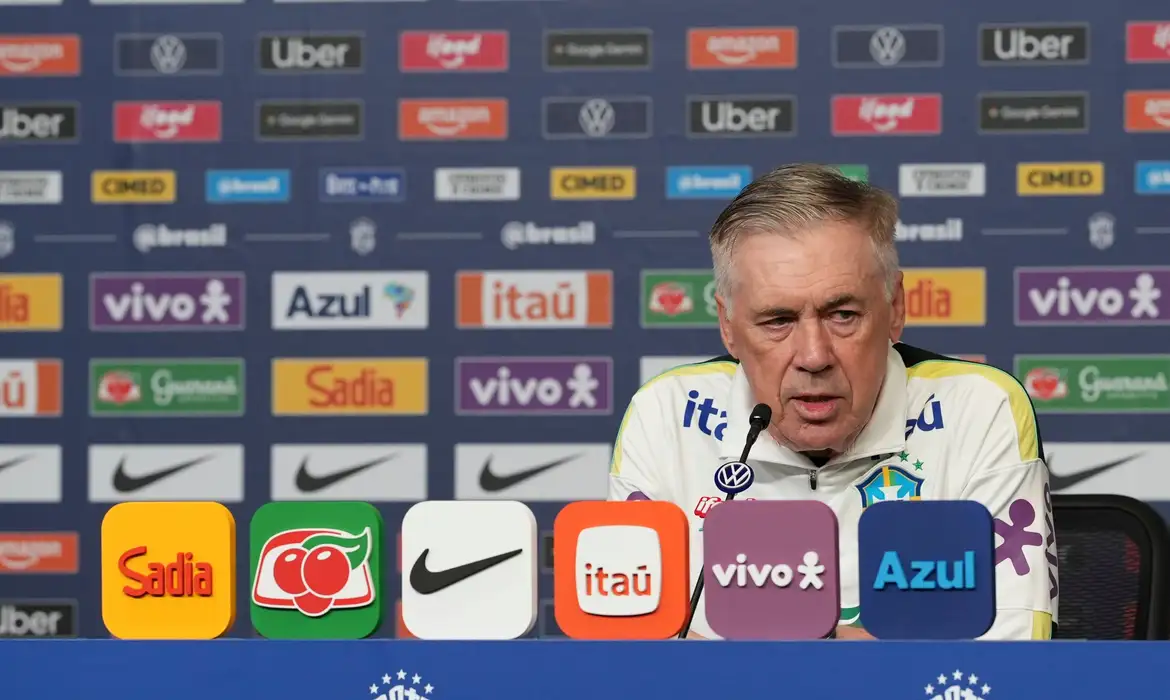 Imagem do post Ancelotti prepara mudanças no Brasil para duelo contra o Egito