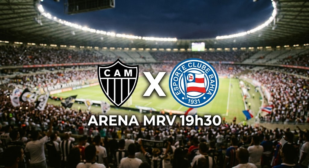 Imagem do post Atlético-MG x Bahia: veja escalações e onde assistir