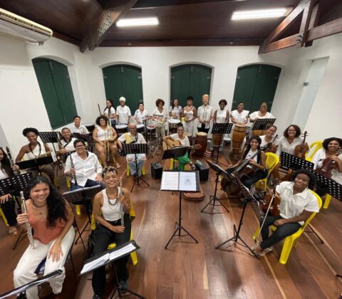 Imagem do post ILÙ OBIRIM estreia como primeira orquestra de mulheres negras da Bahia