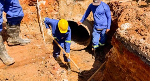 Imagem do post Lauro de Freitas inicia obra para acabar com alagamentos em Itinga