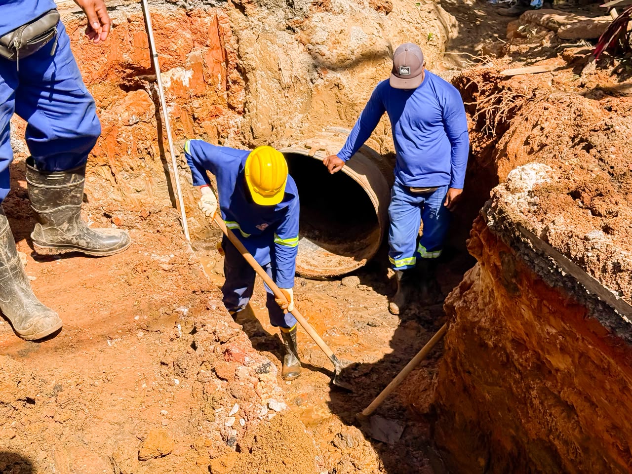 Lauro de Freitas inicia obra para acabar com alagamentos em Itinga