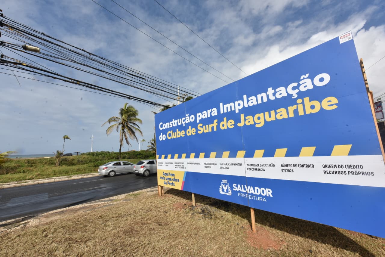 Imagem do post Salvador terá primeiro clube público de surfe do Brasil em Jaguaribe