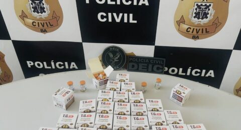 Imagem do post Polícia apreende 124 ampolas de Mounjaro em Vitória da Conquista