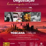 Adega Vinho Show promove degustação harmonizada de vinhos da Toscana