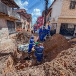 Obras de microdrenagem em Vida Nova chegam a 50% em Lauro de Freitas