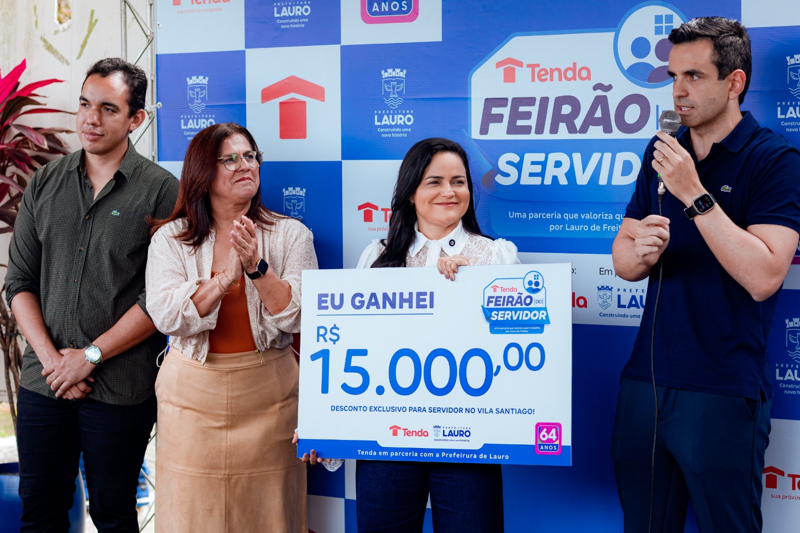 Servidores de Lauro ganham R$ 15 mil de desconto na compra da casa própria