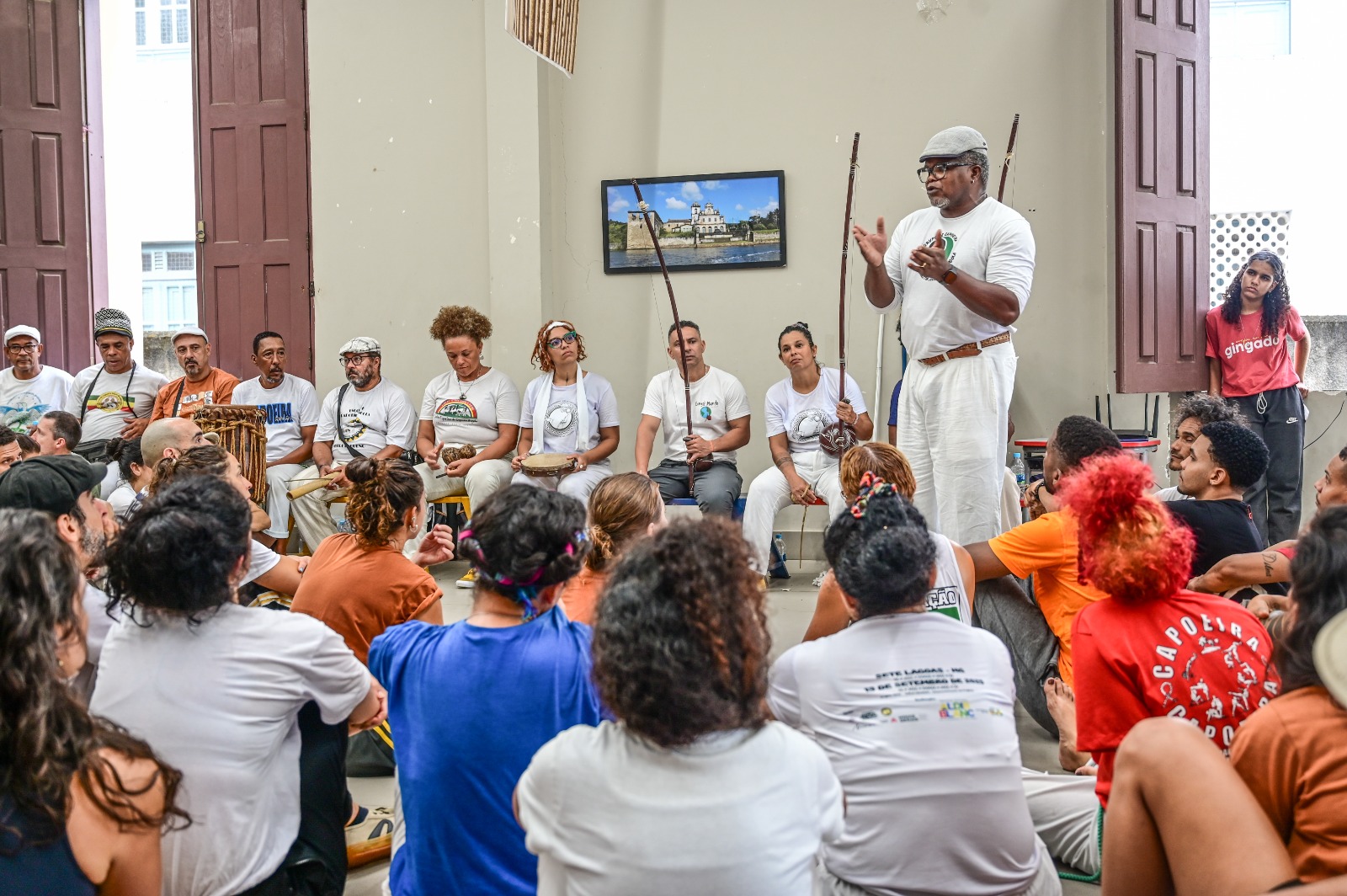 Imagem do post Rede Capoeira reúne mestres e debate racismo no MAM de Salvador
