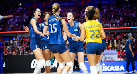 Imagem do post Brasil vence Japão e segue firme na Liga das Nações de Vôlei