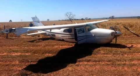 Imagem do post FAB intercepta avião da Bolívia e dispara para forçar pouso no MS