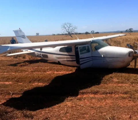 Imagem do post FAB intercepta avião da Bolívia e dispara para forçar pouso no MS