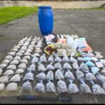 PM apreende drogas, munições e carregadores após ação em Valéria