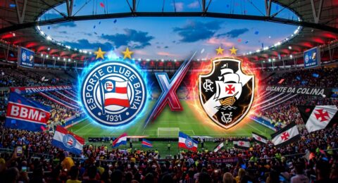 Imagem do post Bahia x Vasco: veja as escalações para o jogo na Fonte Nova