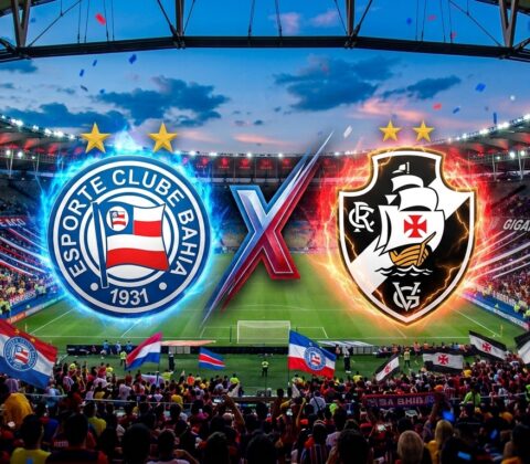 Imagem do post Bahia x Vasco: veja as escalações para o jogo na Fonte Nova