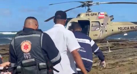 Imagem do post Afogamento deixa uma mulher morta na Praia do Forte