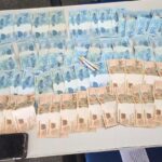 Águia prende faccionado com drogas e R$ 4,9 mil
