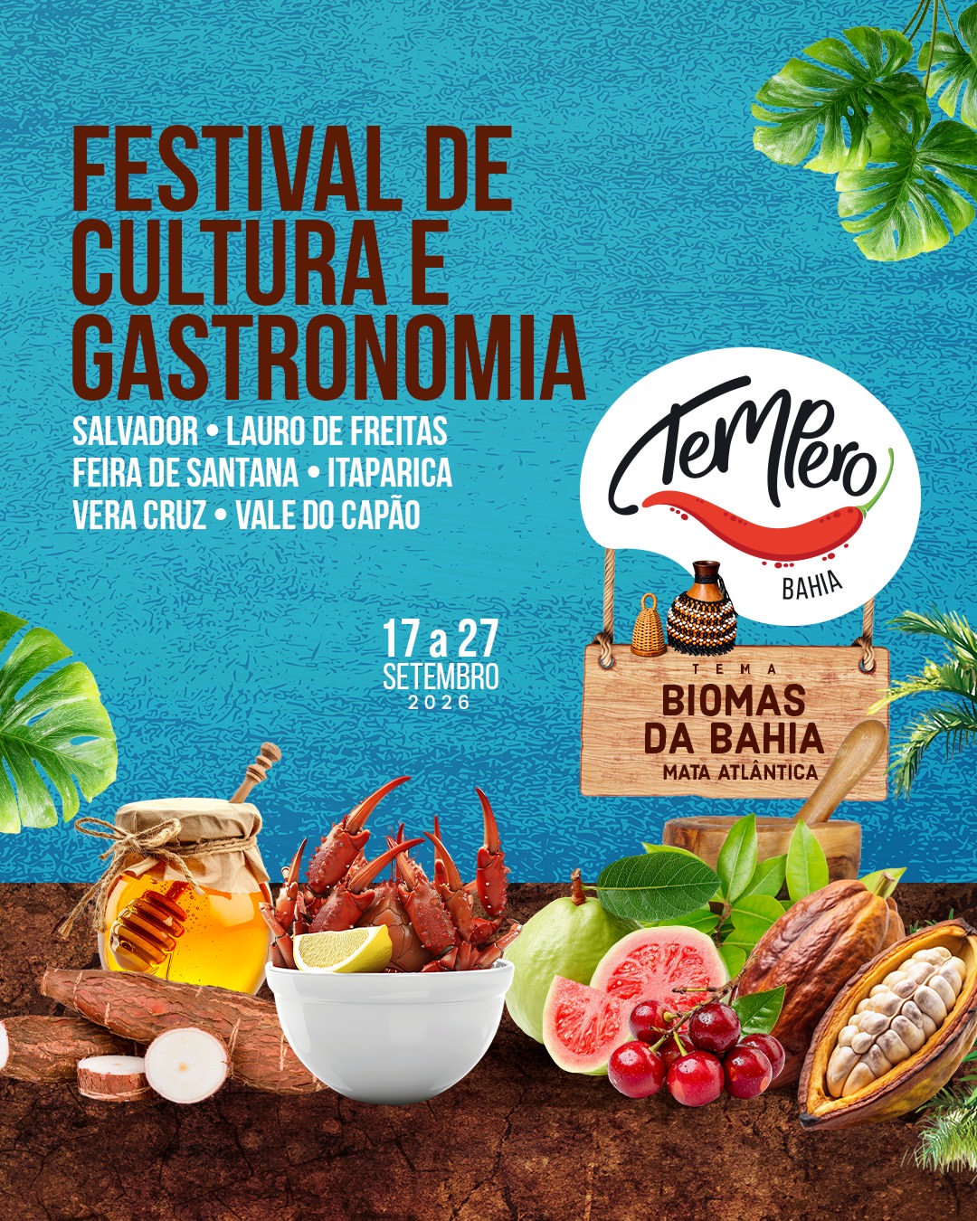 Lauro de Freitas estreia no Festival Tempero Bahia