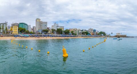 Imagem do post Boias são instaladas e mudam segurança no Porto da Barra