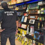 Polícia Civil fiscaliza lojas de celulares em seis cidades da Bahia