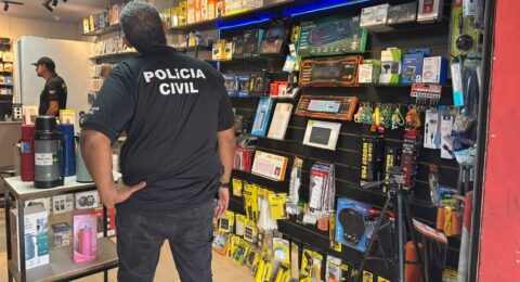 Imagem do post Polícia Civil fiscaliza lojas de celulares em seis cidades da Bahia