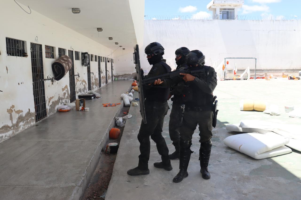 Operação MUTE faz varredura no presídio de Paulo Afonso