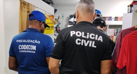 Imagem do post Operação apreende 8,5 mil produtos falsificados na Bahia