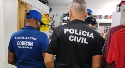 Imagem do post Operação apreende 8,5 mil produtos falsificados na Bahia