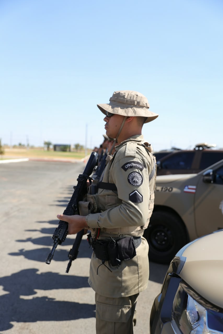 PM-BA inicia operação com 1.645 policiais no Oeste