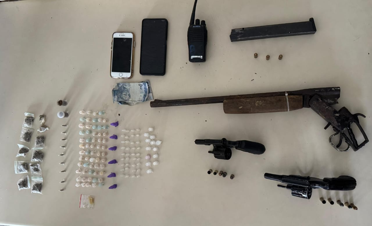 Polícia prende grupo que exibia armas em redes sociais