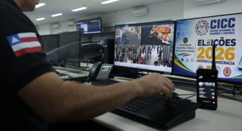 Imagem do post CICC reforça monitoramento nas Eleições 2026 na Bahia