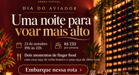 Imagem do post Hangar dos Vinhos celebra o Dia do Aviador