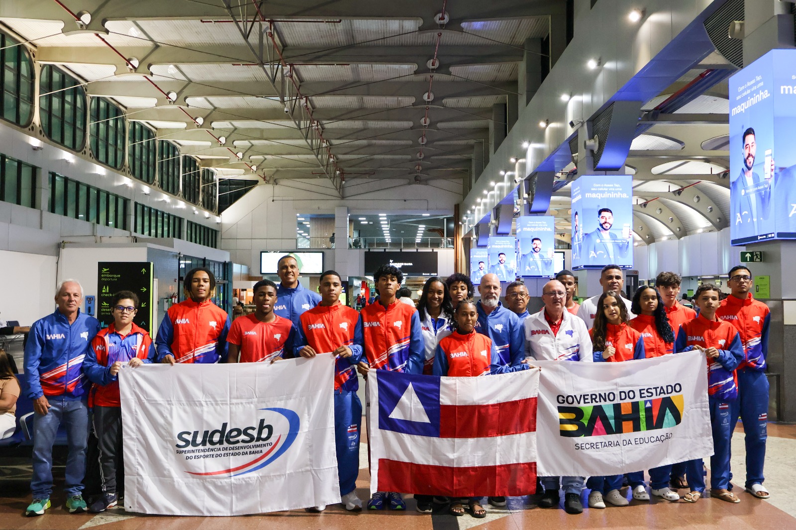 Imagem do post Delegação baiana embarca para Jogos da Juventude